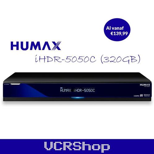 Humax iHDR-5050C (320GB) + Afstandsbediening | 6M Garantie, Audio, Tv en Foto, Schotelantennes, Zo goed als nieuw, Humax, Verzenden