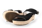 Dolcis Sandalen in maat 38 Zwart, Dolcis, Verzenden, Zwart, Sandalen of Muiltjes
