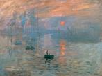 Kunstdruk Claude Monet - Impressionismo il levar 80x60cm, Huis en Inrichting, Woonaccessoires | Schilderijen, Tekeningen en Foto's