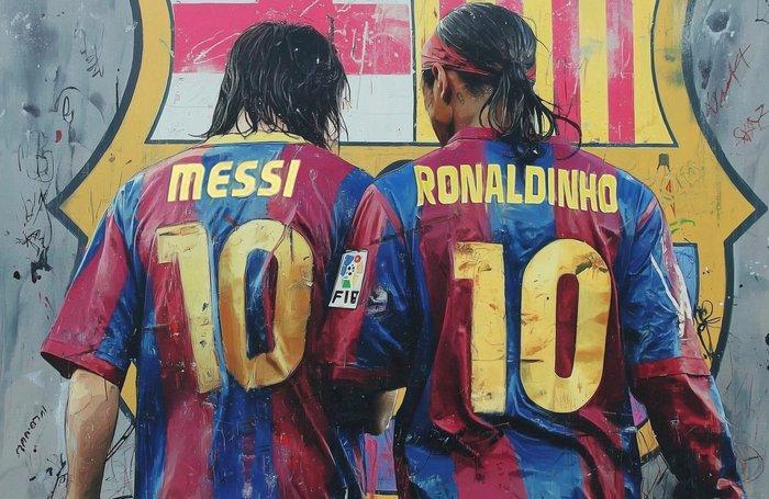 Canvas Fit - Alberto Ricardo - “Heredando la Magia: Messi y, Verzamelen, Overige Verzamelen