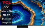 TCL 55C809 - 55 inch 4K Ultra HD 144Hz smart QD Mini-LED TV, Audio, Tv en Foto, Televisies, LED, Zo goed als nieuw, 100 cm of meer