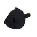 Hemelwaterafvoer rechte 90° uitloop  32 t/m 125mm, Kunststof, Zwart, Overige typen, Nieuw