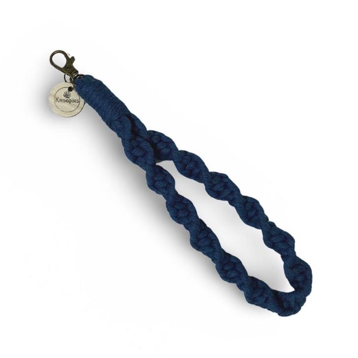 Macramé Pols Keycord - Twist - Katoen - Macramé -, Verzamelen, Sleutelhangers, Nieuw, Overige typen, Ophalen of Verzenden