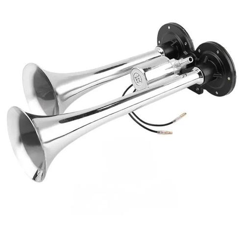 Dubbele Luchthoorn 12 En 24 Volt - Toeter - Scheepshoorn - C, Muziek en Instrumenten, Blaasinstrumenten | Hoorns, Overige typen