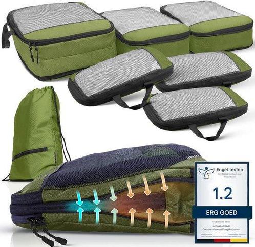 Tweedekans | Packing Cubes met compressie voor koffer en, Sieraden, Tassen en Uiterlijk, Koffers, Zo goed als nieuw, Ophalen of Verzenden