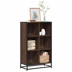 vidaXL Boekenkast 65,5x33x107,5 cm bewerkt hout bruin, Verzenden, Nieuw, Overige houtsoorten