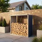 [casa.pro] Stalen brandhout rek Kalmar houtopslag 156x80x152, Verzenden