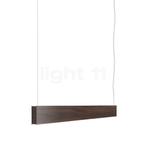 Tunto LED120 Hanglamp LED, walnoot - 164 cm - dali, Huis en Inrichting, Lampen | Hanglampen, Verzenden, Nieuw