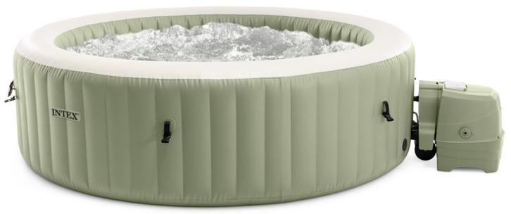 Intex Pure Spa Bubble massage Olive Green opblaasbare spa -, Tuin en Terras, Zwembaden, Nieuw, Verzenden