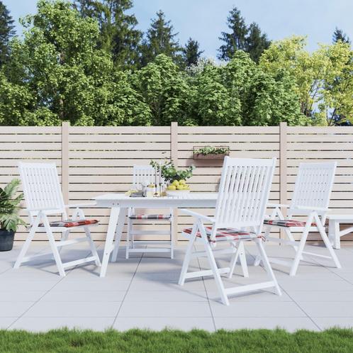 vidaXL Tuinstoelkussens 4 st 40x40x3 cm oxford stof, Huis en Inrichting, Woonaccessoires | Kussens, Nieuw, Verzenden