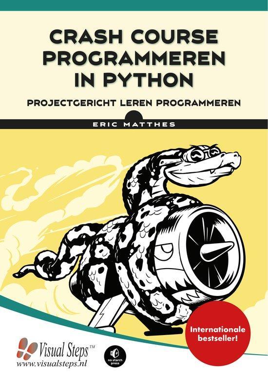 9789059056749 Crash course programmeren in Python, Boeken, Studieboeken en Cursussen, Zo goed als nieuw, Verzenden