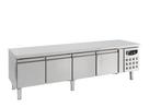 Combisteel Koelwerkbank 380L Met 4 Deuren (1/1 GN) | 2230x70, Witgoed en Apparatuur, Koelkasten en IJskasten, Ophalen of Verzenden