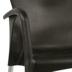 Stapelbare stoelen kunststof met armleuning stoel 7 kleuren, Ophalen of Verzenden, Nieuw in verpakking, Meubilair