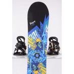 130 kinder snowboard SALOMON EL CAPITAN, BLACK/blue, WOODCOR, Sport en Fitness, Snowboarden, Verzenden, Gebruikt, Board