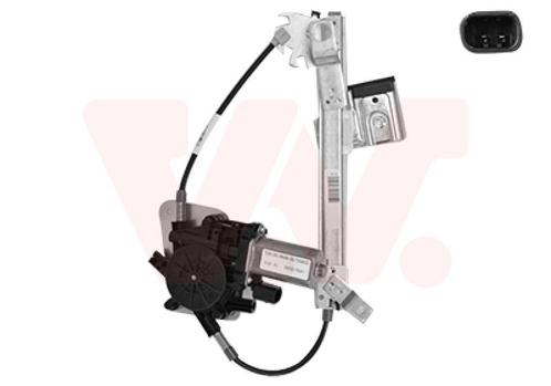 RAAMREGELAAR VOOR FORD FIESTA VI JHS 2002-2005 1141160, Auto diversen, Auto-accessoires, Nieuw, Ophalen of Verzenden