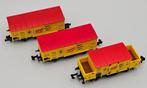 Minitrix N - 3202, 13475K, 13611 - Modeltrein goederenwagon, Hobby en Vrije tijd, Modeltreinen | N-Spoor, Nieuw