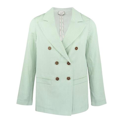 Alysi • lichtgroene blazer • 34 (IT40), Kleding | Dames, Truien en Vesten, Groen, Nieuw, Maat 34 (XS) of kleiner, Verzenden