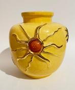 Émaux de Longwy - Vaas - Bolvormige vaas Longwy – zondecor, Antiek en Kunst