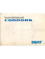 1994 SEAT CÓRDOBA INSTRUCTIEBOEKJE NEDERLANDS, Auto diversen, Handleidingen en Instructieboekjes