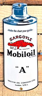 Mobiloil Gargoyle A emaille bord, Verzenden, Nieuw