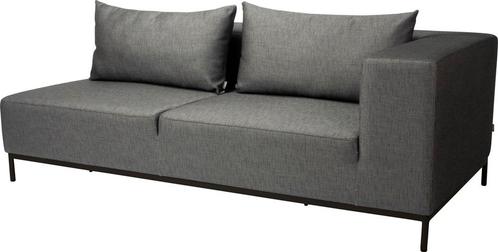 Stern Taavi hoekbank 2,5-zits aluminium zwart mat armleuning, Tuin en Terras, Tuinsets en Loungesets, Ophalen of Verzenden