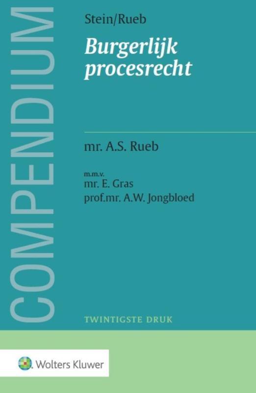 Compendium van het burgerlijk procesrecht, 9789013129083, Boeken, Studieboeken en Cursussen, Zo goed als nieuw, HBO, Verzenden