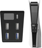 A&K USB Hub Voor Extra USB Poorten | Geschikt Voor PS5 - Pla, Nieuw, Ophalen of Verzenden