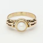 Ring - 14 karaat Geel goud - Parel, Sieraden, Tassen en Uiterlijk, Ringen, Nieuw