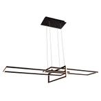 Moderne hanglamp zwart, Alessandro, Nieuw, Ophalen of Verzenden, Modern, Metaal