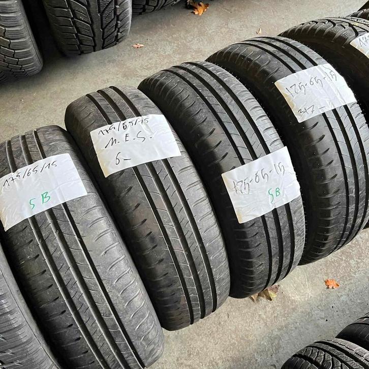 4 x Michelin Energy Saver 175-65-15 Zomerbanden 7mm, Auto-onderdelen, Banden en Velgen, 15 inch, Zomerbanden, 175 mm, Personenwagen