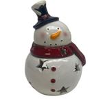 Melinera Decoratieve Sneeuwpop met LED Warm Wit, Diversen, Nieuw, Verzenden