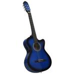 vidaXL Gitaar cutaway met equalizer 6 snaren western, Verzenden, Nieuw