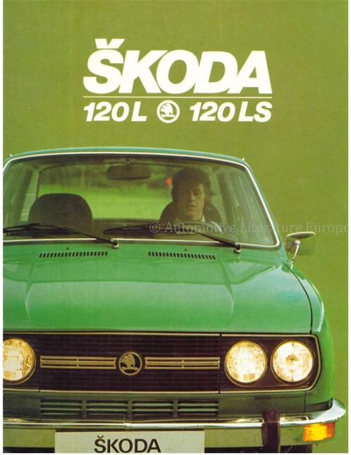 1977 SKODA 120 L LS BROCHURE NEDERLANDS, Boeken, Auto's | Folders en Tijdschriften