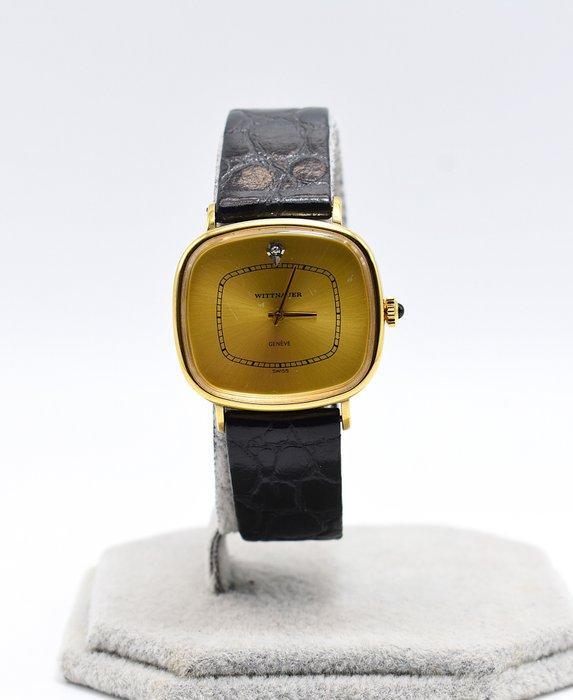 Wittnauer - Genève - Zonder minimumprijs - Quartz - Diamond, Sieraden, Tassen en Uiterlijk, Horloges | Heren