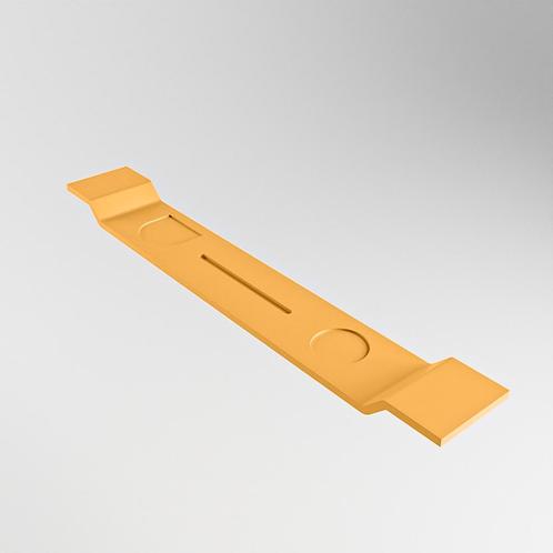 MONDIAZ EASY Badplank 86cm solid surface kleur Ocher, Doe-het-zelf en Verbouw, Sanitair, Bad, Nieuw, Ophalen of Verzenden