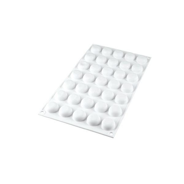 Silikomart Siliconen Bakvorm Mini Steen (35x) Ø2,6cm, Hobby en Vrije tijd, Taarten en Cupcakes maken, Nieuw, Verzenden
