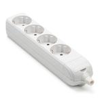 Stekkerdoos zonder kabel | Nedis | 4-voudig (Wit), Verzenden, Nieuw