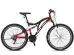 Geroni FXC 100 Mountainbike 24 Inch 21 Speed Zwart Rood, Fietsen en Brommers, Fietsen | Jongens, Nieuw, Ophalen of Verzenden