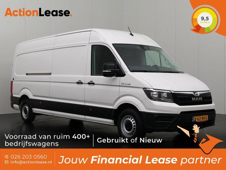 MAN TGE Bestelbus L4 H3 2024 Diesel Handgeschakeld, Auto's, Bestelauto's, Te koop, Zwart, Handgeschakeld, Financial lease, BTW verrekenbaar