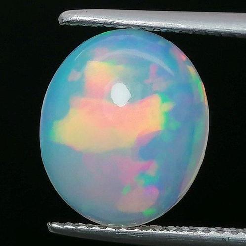 Opaal - 2.34 ct - Instituto Gemólogico Español (IGE) -, Sieraden, Tassen en Uiterlijk, Edelstenen