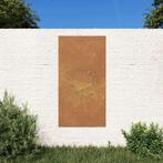 vidaXL Wanddecoratie tuin zonontwerp 105x55 cm cortenstaal, Verzenden, Nieuw