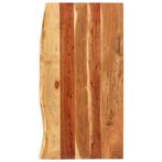 Acaciahout Wastafelblad 100cm | Tweedekansje | OP=OP, Nieuw, Minder dan 100 cm, Wasbak of Wastafel, 50 tot 75 cm