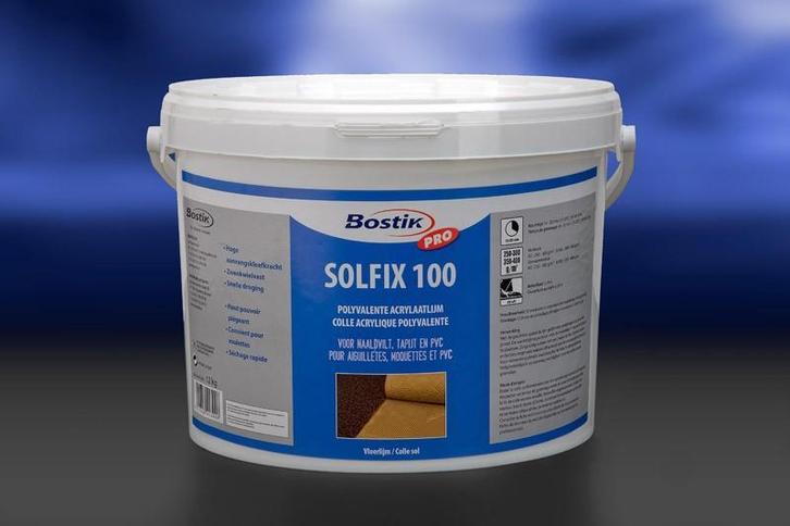 Nieuw Tapijtlijm 40m² Bostik Solfix 100 HHV, Huis en Inrichting, Stoffering | Tapijten en Kleden, Nieuw, Ophalen of Verzenden
