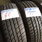 2 x Champiro 205-65-15 Winterbanden 7mm, Auto-onderdelen, Banden en Velgen, Gebruikt, 15 inch, Band(en), Personenwagen
