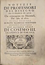 F. Baldinucci - Notizie de professori del disegno da cimabue, Antiek en Kunst, Antiek | Boeken en Bijbels