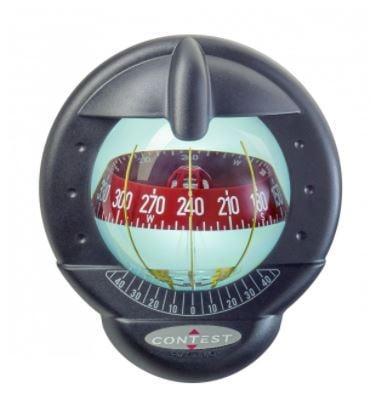 Plastimo Contest 101 kompas - zwart/rode roos, Watersport en Boten, Navigatiemiddelen en Scheepselektronica, Ophalen of Verzenden