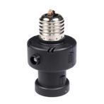 Schemer schakelaar + timer - E27 fitting - Zwart, Hobby en Vrije tijd, Elektronica-componenten, Ophalen of Verzenden, Nieuw