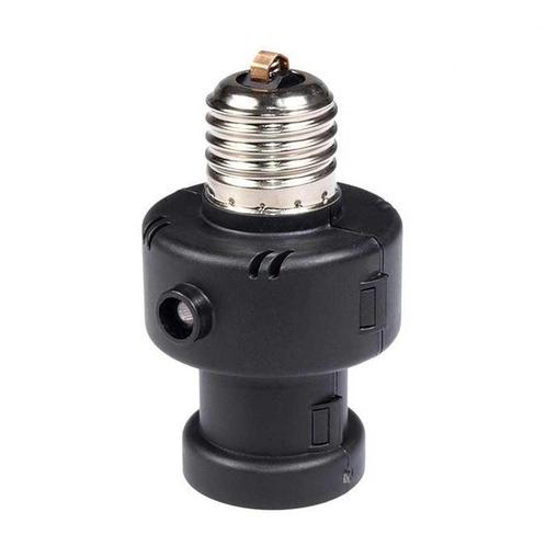 Schemer schakelaar + timer - E27 fitting - Zwart, Hobby en Vrije tijd, Elektronica-componenten, Ophalen of Verzenden