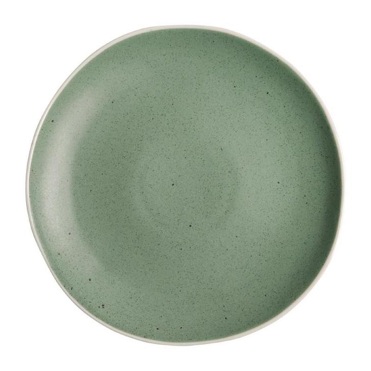 Olympia Chia borden groen 27cm (6 stuks), Huis en Inrichting, Keuken | Bestek, Verzenden