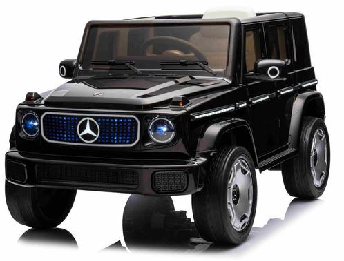 Mercedes-Benz EQG G-Wagon ///AMG,zwart paint,BT,FM,leder,RC, Kinderen en Baby's, Speelgoed | Buiten | Accuvoertuigen, Nieuw, Ophalen of Verzenden